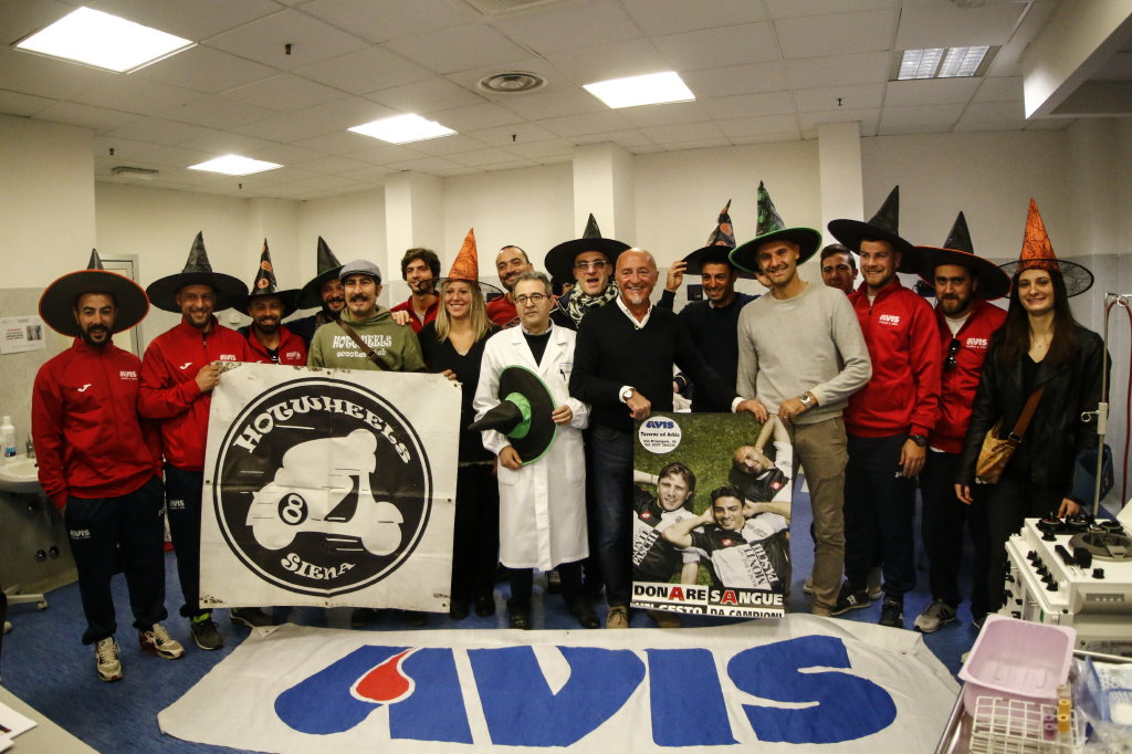 Dolcetto, scherzetto o solidarietà? “Halloween di sangue…donato” insieme ai vecchi amici della Robur