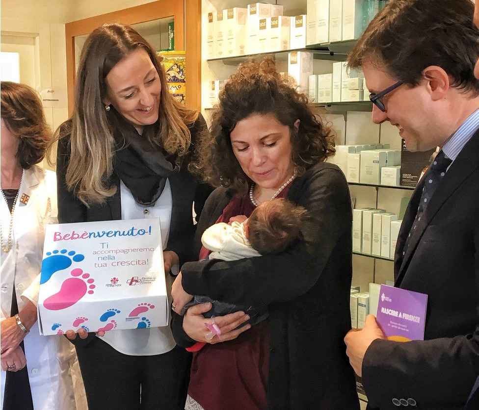 Nasce ‘Bebènvenuto’. Nelle farmacie comunali kit per i nuovi nati e i loro genitori