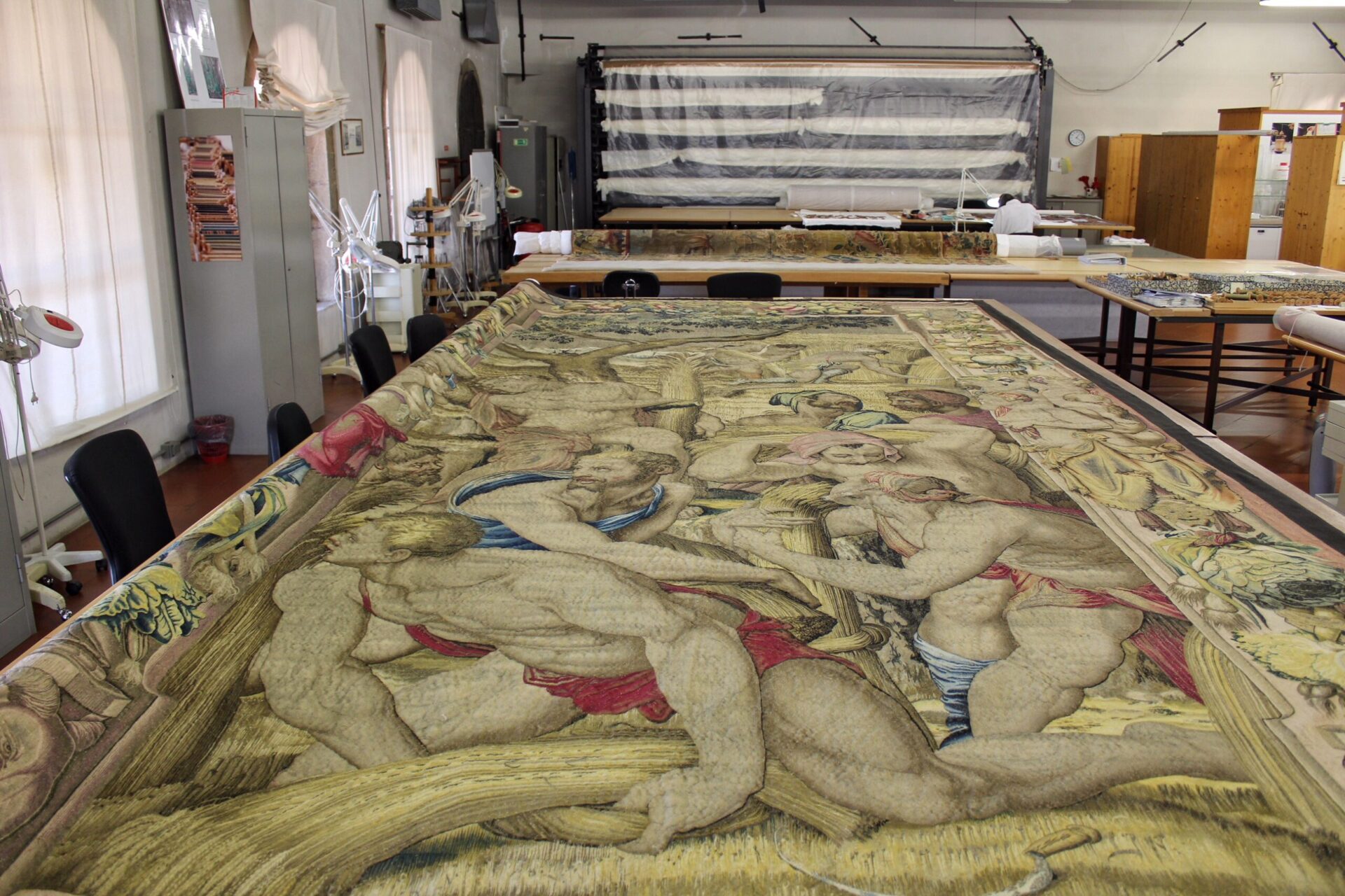 Ritorno a casa. Dal Quirinale a Palazzo Vecchio, gli arazzi dei Medici esposti nella Sala dei Duecento
