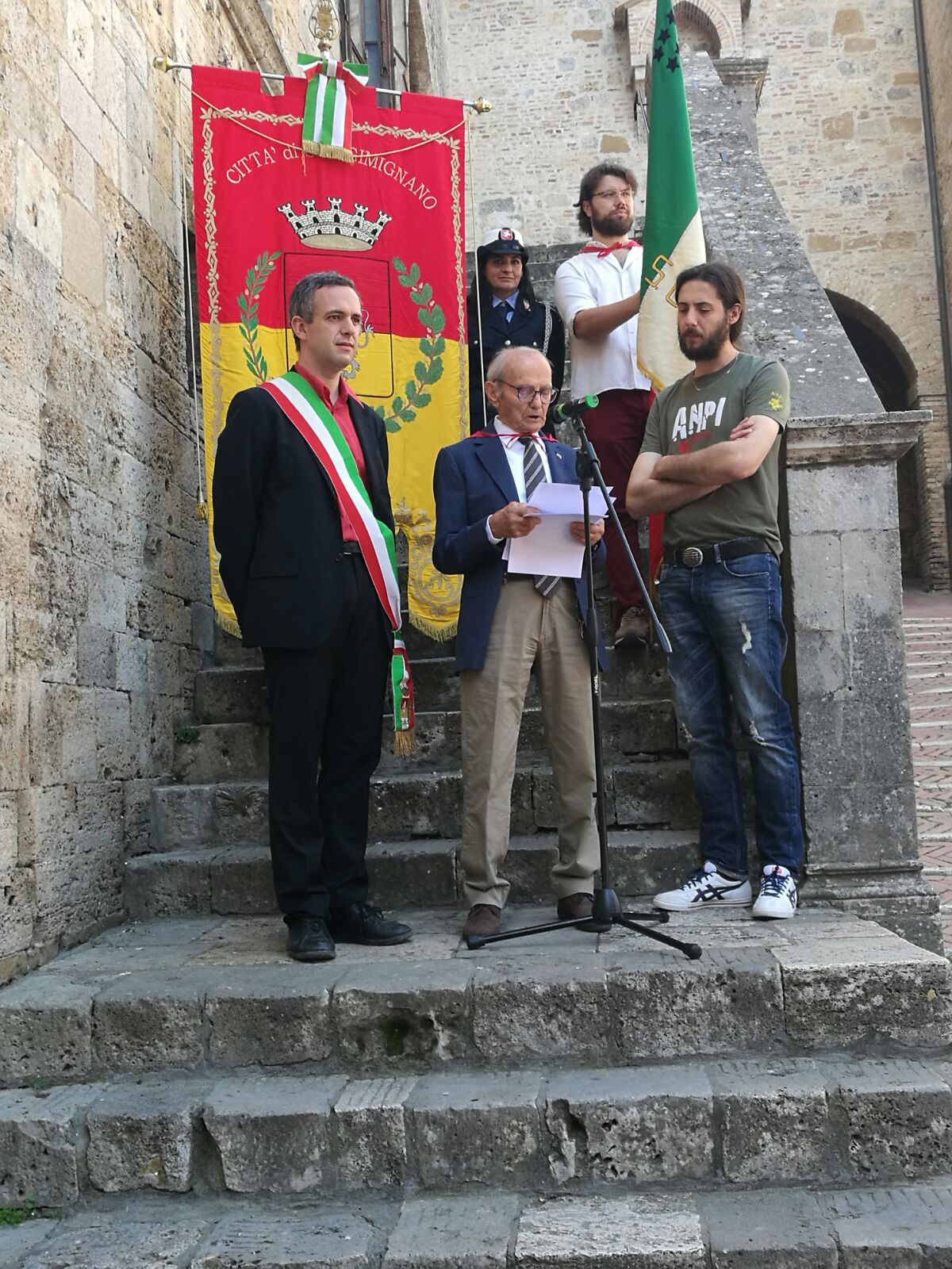 Festa della Liberazione, a San Gimignano e Ulignano l’omaggio a chi morì per la pace