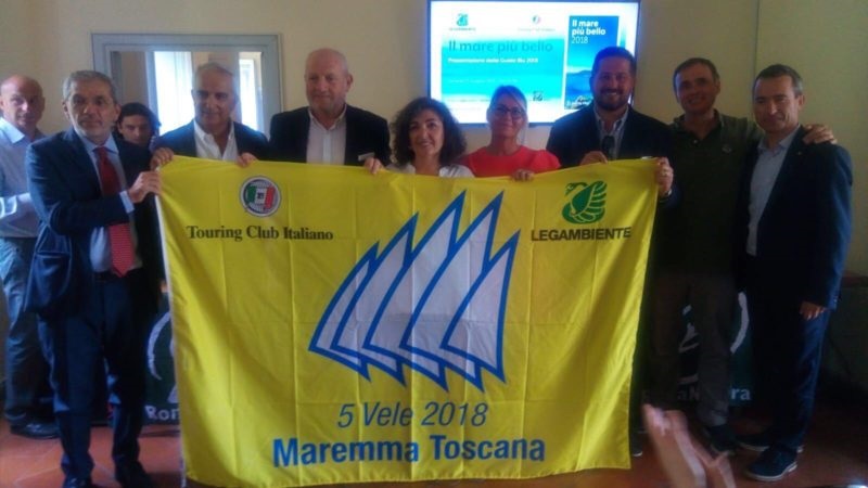 Il mare di qualità. Le cale di Scarlino confermano le 5 Vele