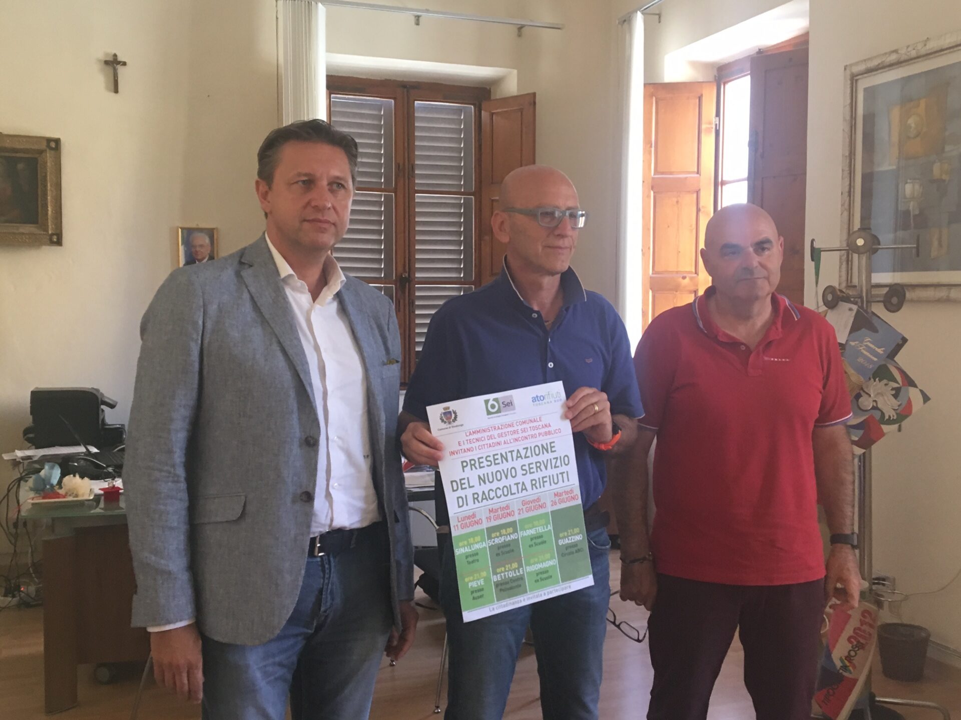 Sinalunga pronta a estendere il porta a porta in tutto il territorio comunale. Da lunedì 11 giugno al via gli incontri pubblici