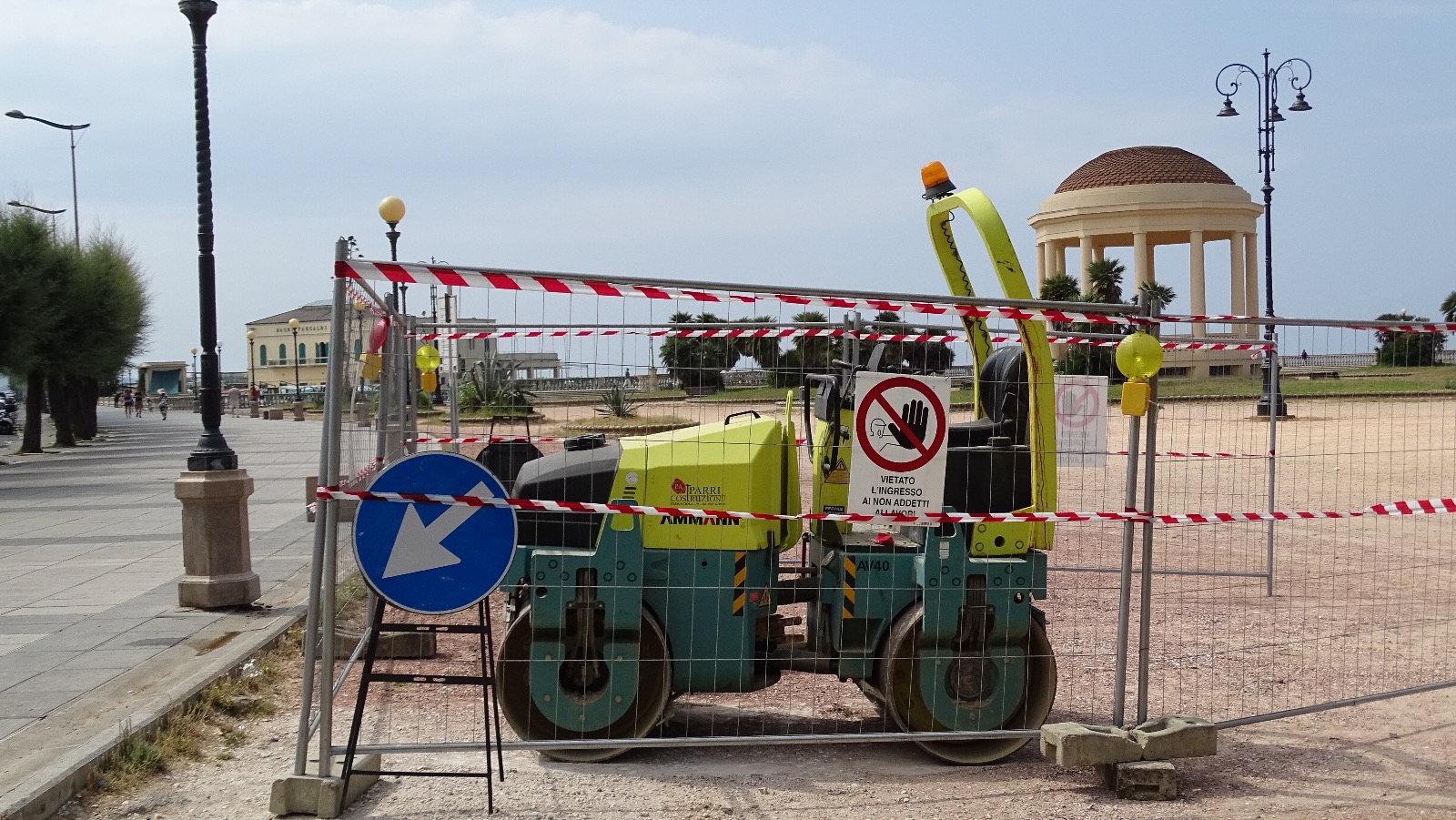 Lavori al via. La Terrazza Mascagni si rifà il look, 600mila euro per tornare all’antico splendore