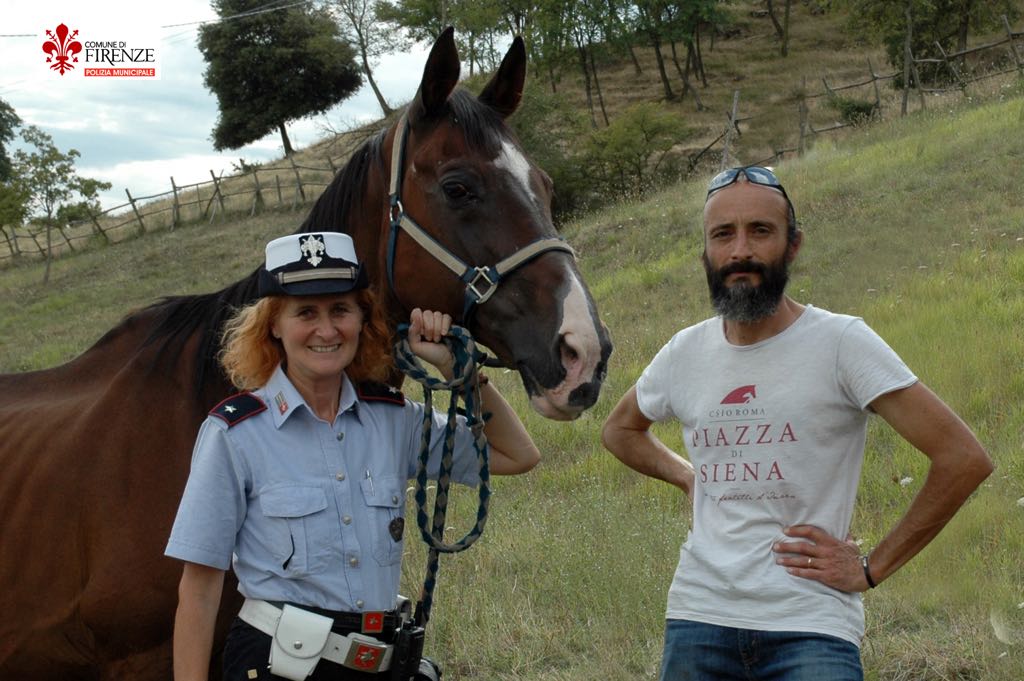 Meritata pensione. Albert, cavallo della Municipale, si ritira dopo oltre 20 anni di onorato servizio