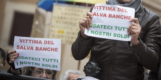 PENSIONATO SUICIDA, 'HA PERSO 100MILA EURO COL SALVA-BANCHE'