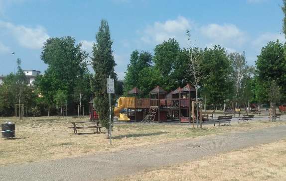 Un parco a nuova vita. Investimento all’Anconella per giochi, pavimentazione e punti luci