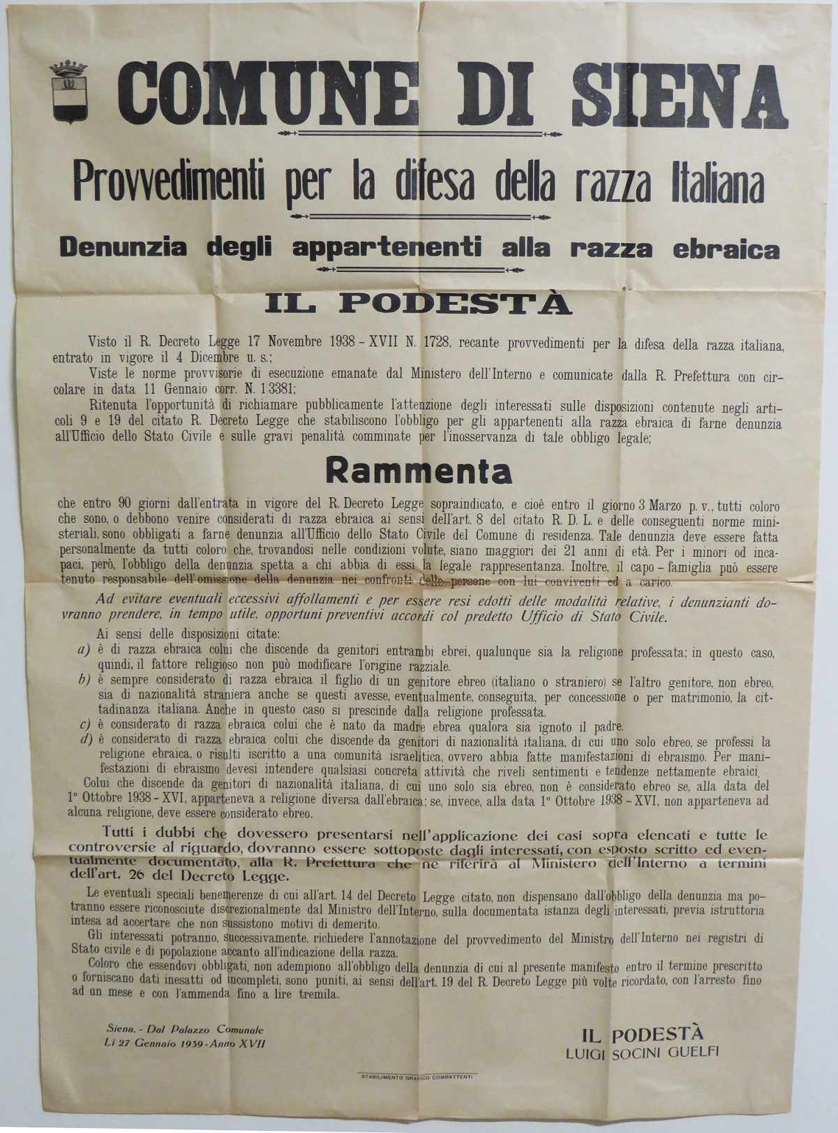 Voci di carta. L’Italia 80 anni dopo le leggi razziali nei documenti dell’Archivio di Stato