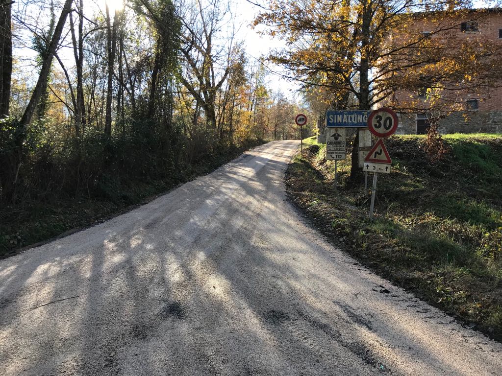 Sp 24 da Sinalunga a Rigomagno, terminati i lavori di asfaltatura