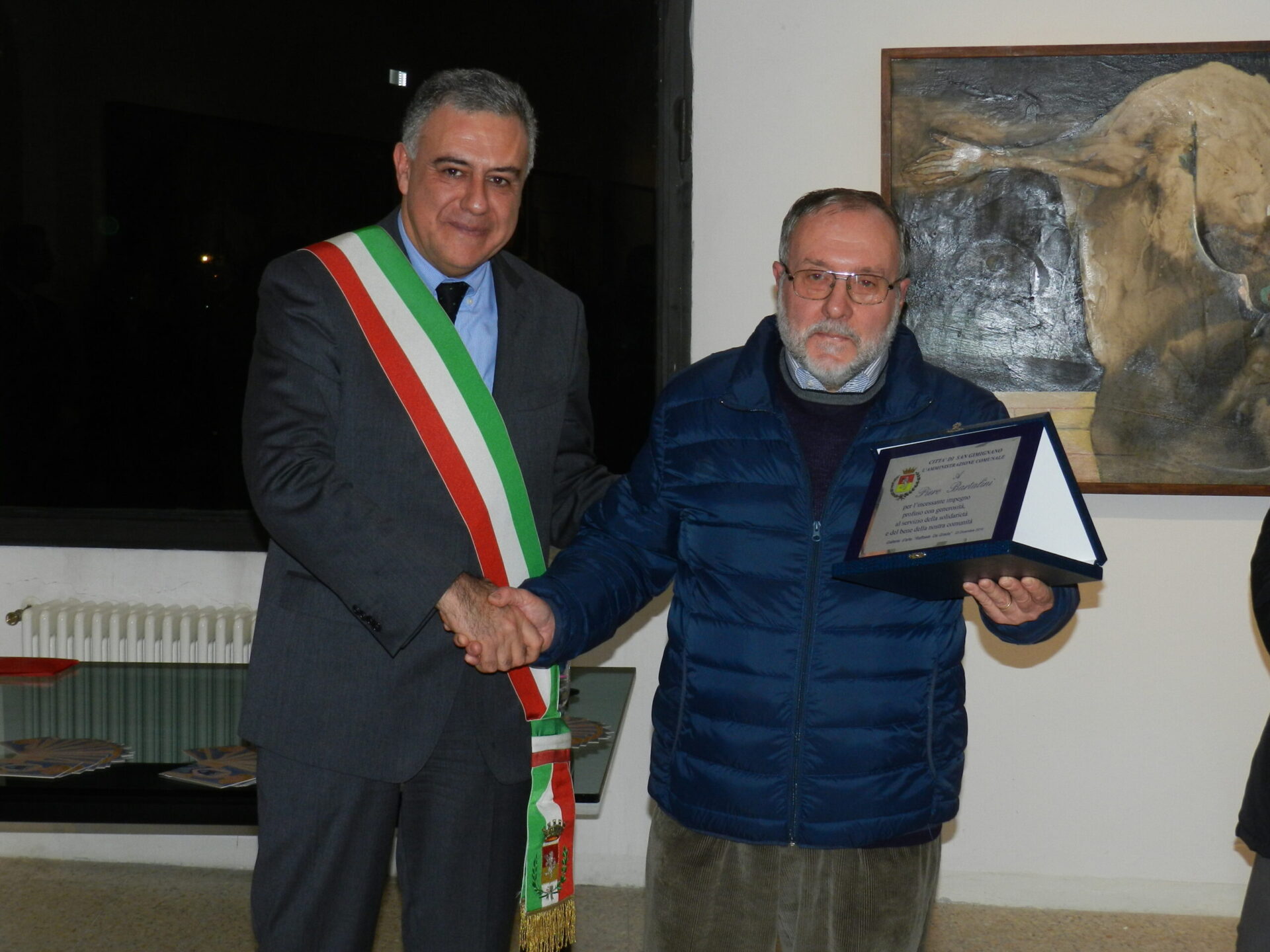 Il cordoglio dell’amministrazione comunale di San Gimignano per la scomparsa di Piero Bartalini