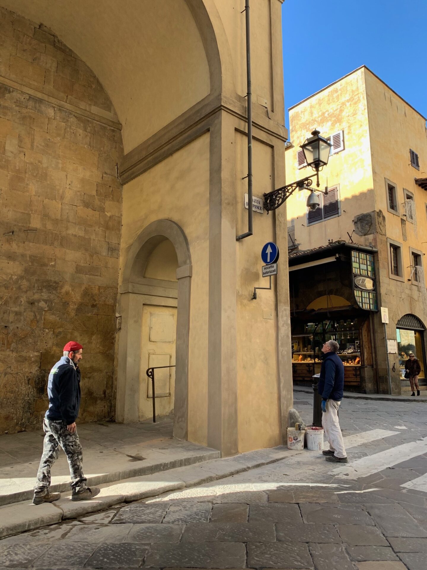 Restauro completato. Messo in sicurezza il pilastro danneggiato del Corridoio Vasariano