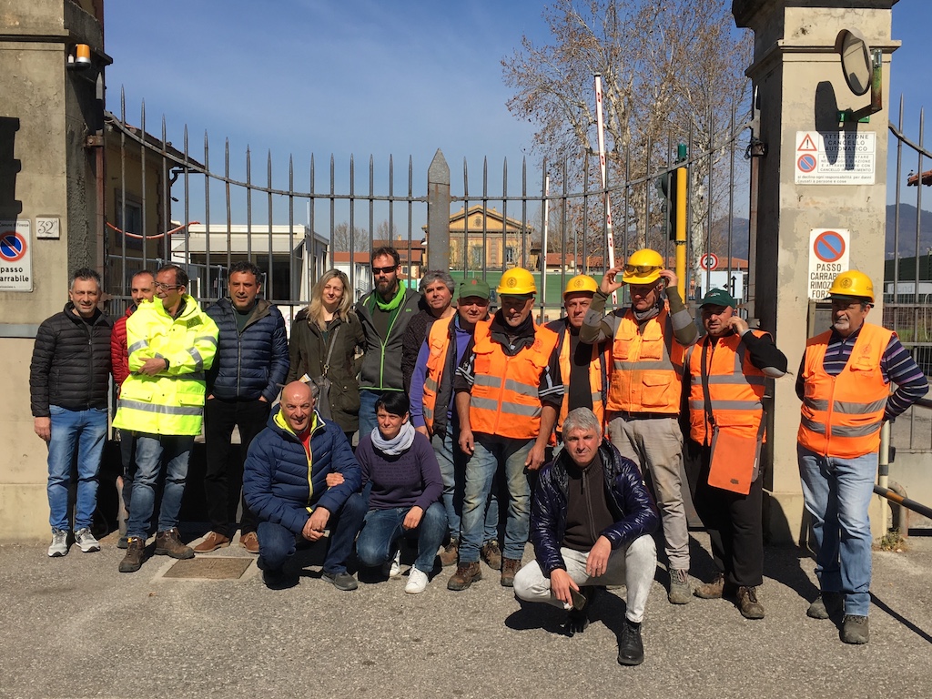 Il presidio. Costruzioni, i sindacati: «Se si sbloccano le opere si creano oltre 2000 posti di lavoro a Firenze»