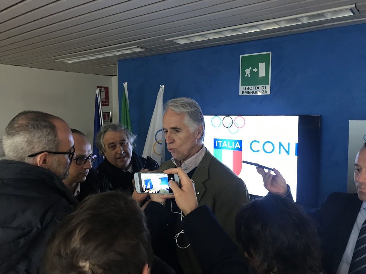 Il faccia a faccia. Tour in Toscana per Malagò: «E’ regione leader per società sportive e ha grandi campioni»