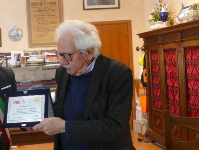 Il riconoscimento. Alberto Asor Rosa cittadino onorario di Capalbio