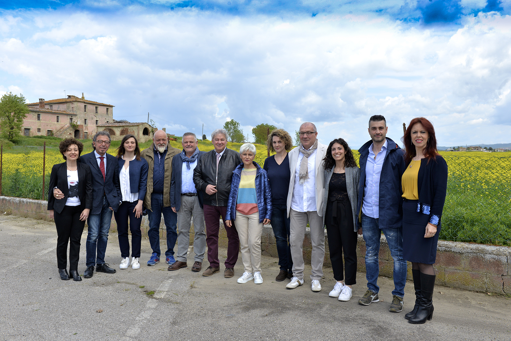 Asciano Insieme. Il candidato sindaco Nucci presenta la lista: «Gruppo coeso e compartecipazione di idee per un nuovo progetto politico»