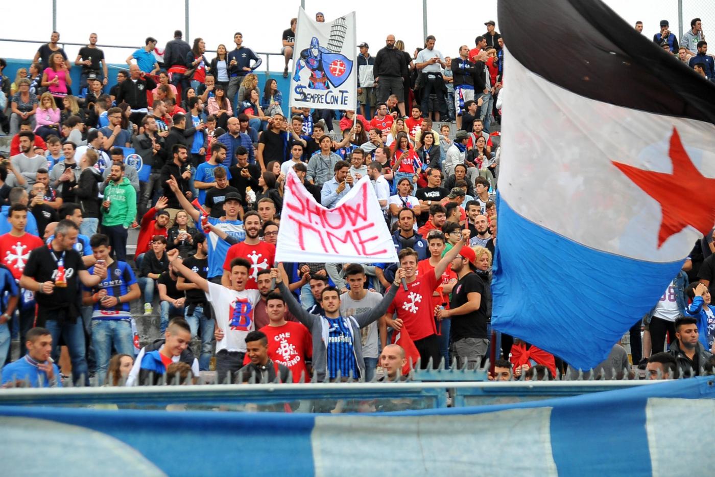 Delirio nerazzurro. Festa all’Arena Garibaldi per lo storico ritorno in B del Pisa