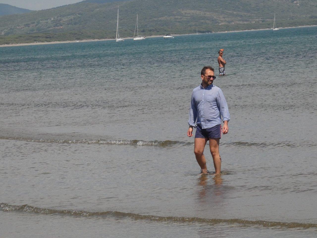 Relax in Toscana. Il Ministro Bonafede all’Argentario tra mare e buon cibo