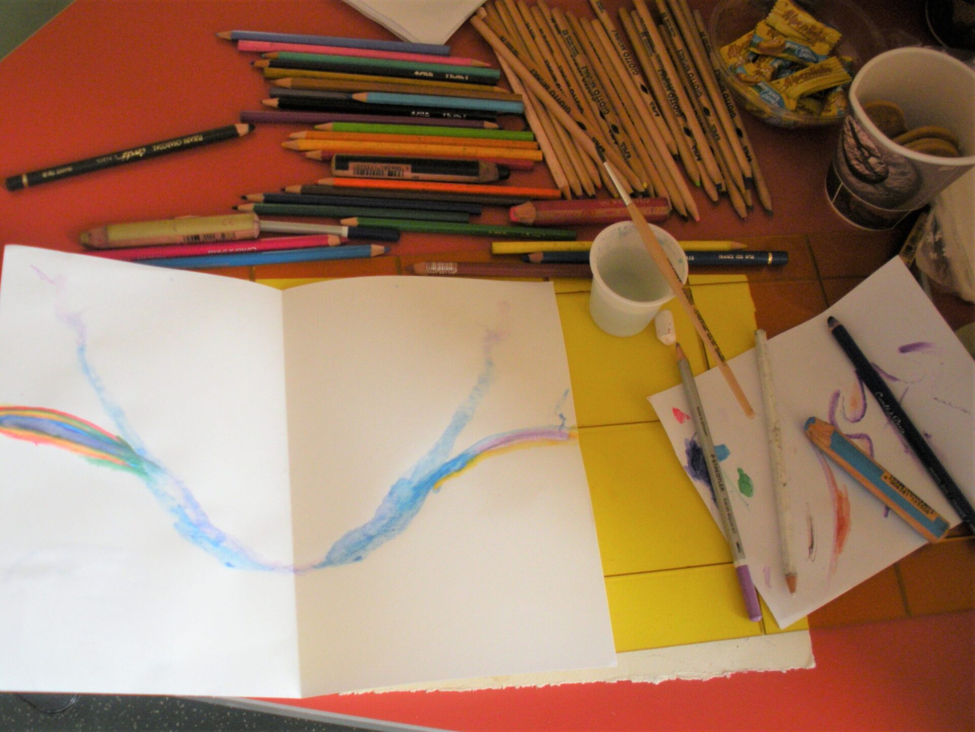 I sentimenti a colori. Un’arte-terapeuta per i pazienti degli hospice, «Disegni e matite per lasciare una traccia»
