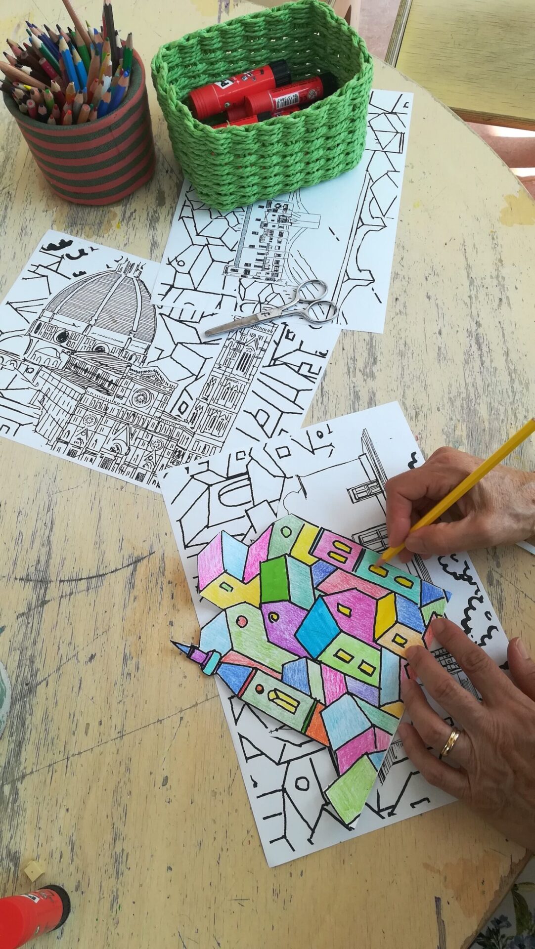 Architetture fantastiche. I piccoli pazienti del Meyer “progettano” la loro Firenze ideale