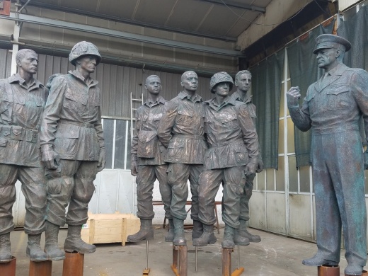 L’anteprima. In mostra sculture Eylanbekov per memorial di Washington, c’è anche la scultura del generale Eisenhower