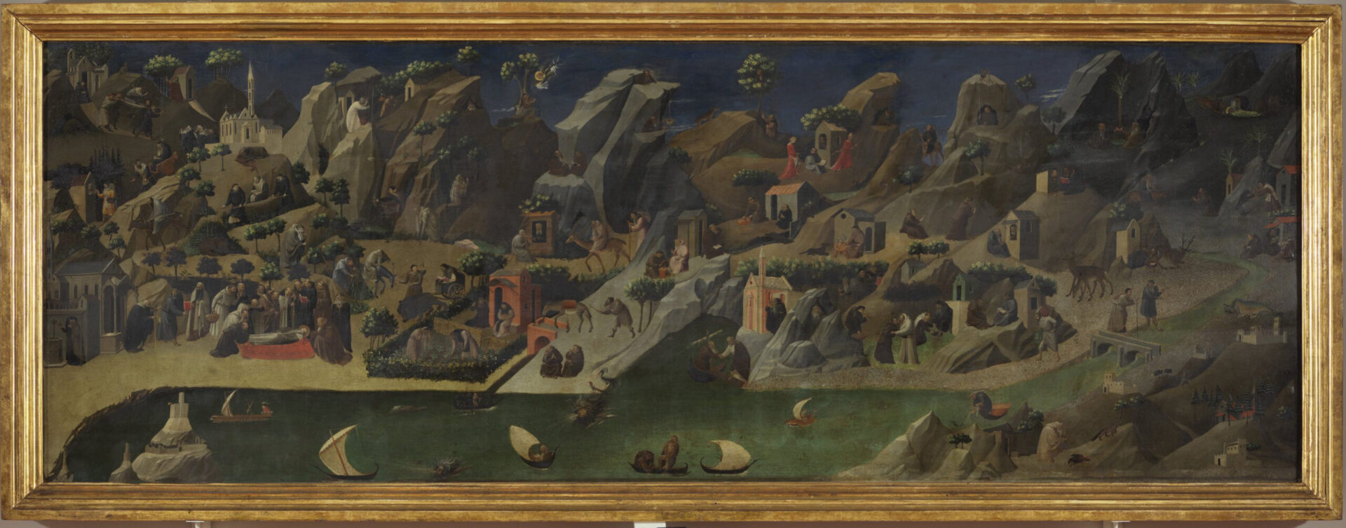 Torna la Tebaide di Beato Angelico. Uffizi, collocazione a misura di bambino per il quadro amato dai piccoli