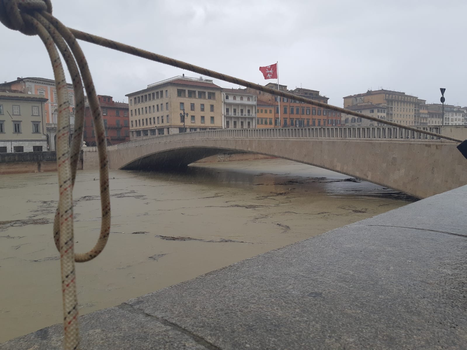 Maltempo, codice rosso su Valdarno inferiore e Grossetano fino alla mezzanotte di lunedì