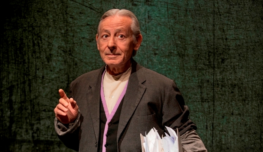 ‘Bartleby lo scrivano’. Data zero al Teatro Niccolini per Leo Gullotta, poi via alla tournée