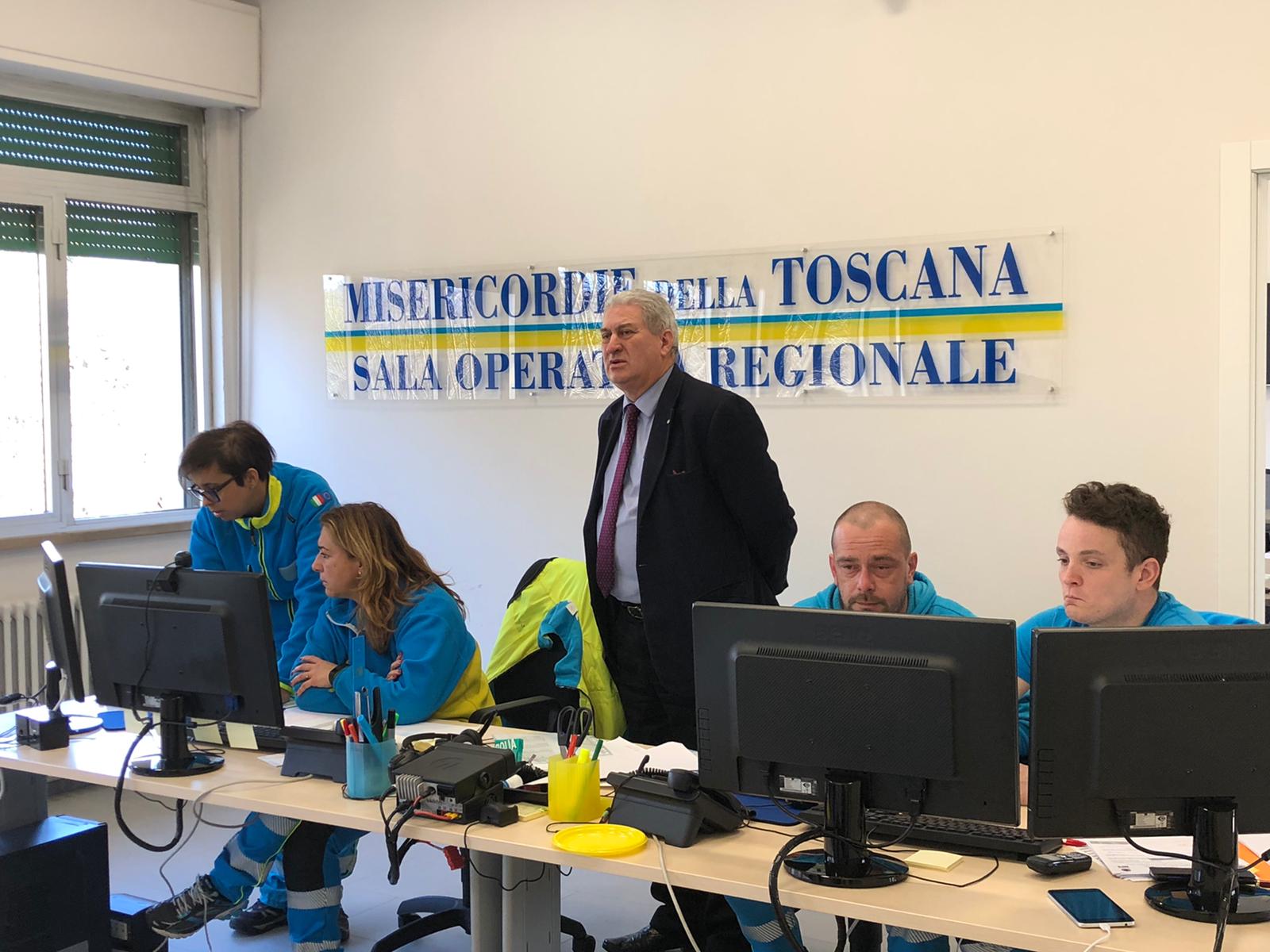 Coronavirus. 3mila volontari delle Misericordie impegnati, 30 le ambulanze per pazienti contagiati o sospetti