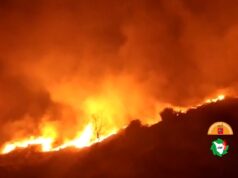 Incendi. A Firenzuola elicotteri, canadair e squadre a terra per contenere le fiamme