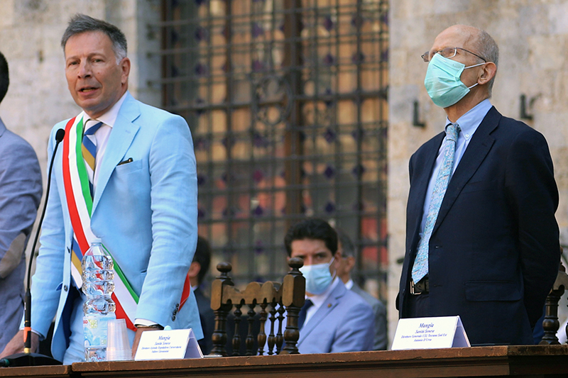 Coronavirus. Appello di sindaco di Siena e dg ospedale: «Mantenere alta l’attenzione»