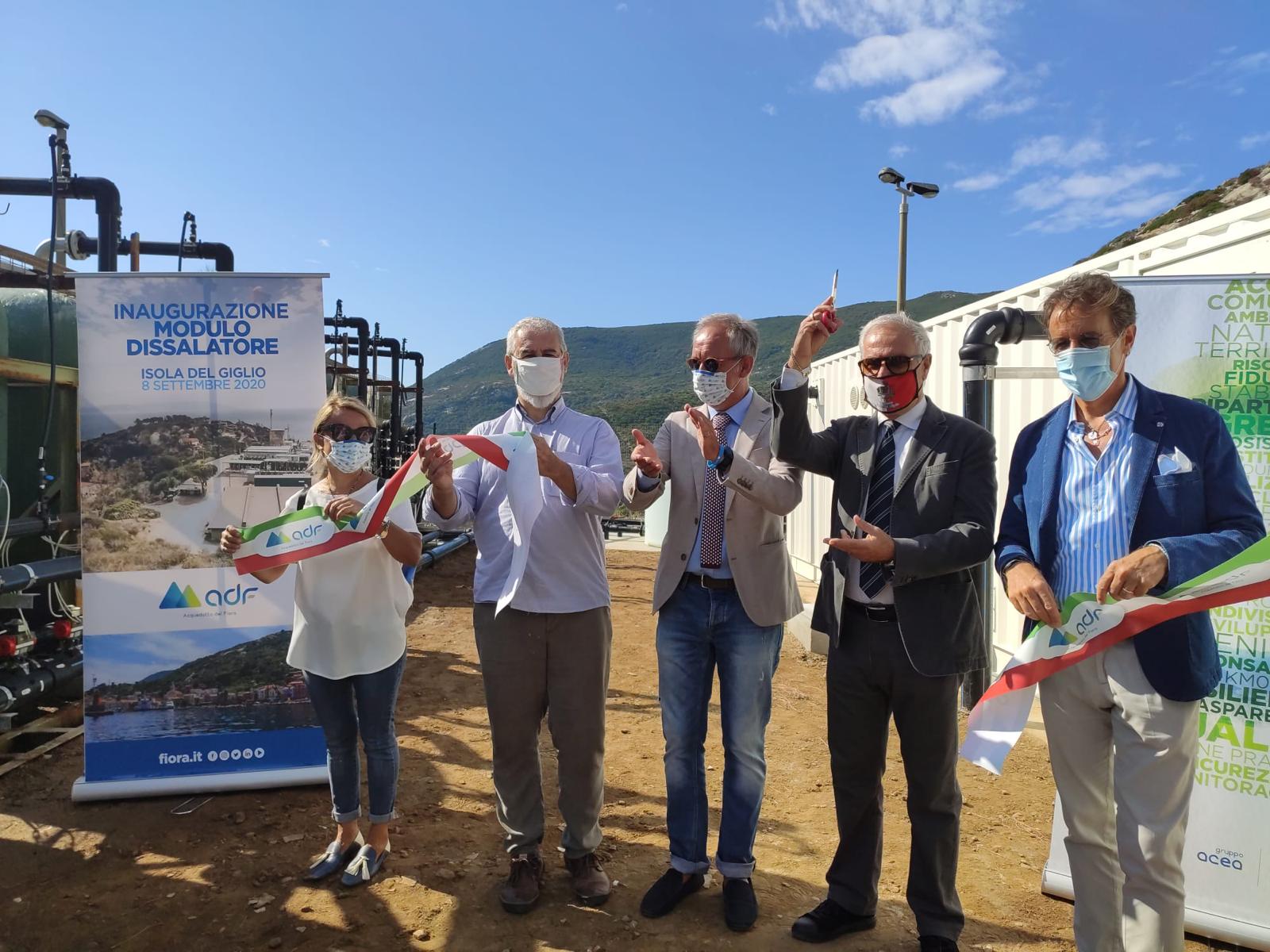 Innovazione e investimenti. Isola del Giglio, da AdF 700mila euro per il nuovo modulo del dissalatore