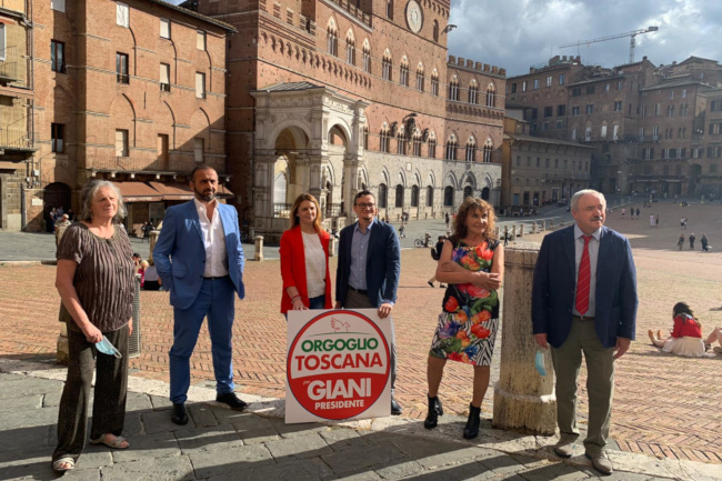 Con Orgoglio Toscana una regione più forte e unita. Lavoro e giovani tra le priorità dei candidati senesi