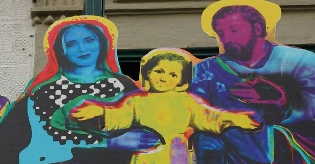 Presepe pop. La Madonna ha il volto di Chiara Ferragni, Bagnoli (FdI): «Non è arte, è blasfemia»