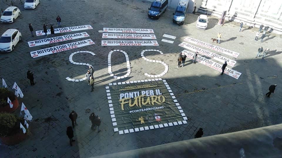 La promessa. «A febbraio aiuti a fondo perduto». Il governatore Giani incontra i Ristoratori Toscana, stop al presidio
