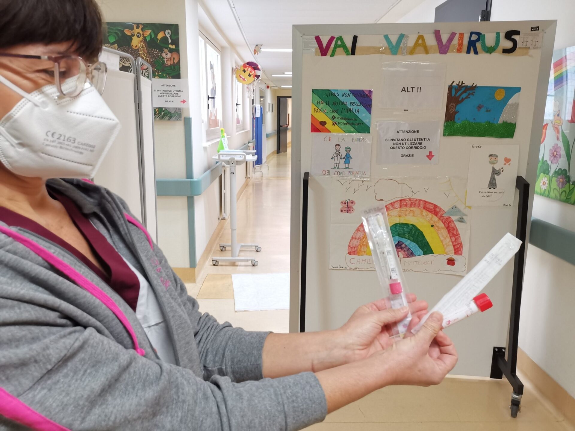 Coronavirus. Percorso Covid dedicato e tampone meno invasivo all’ospedale San Donato per i bambini con disabilità