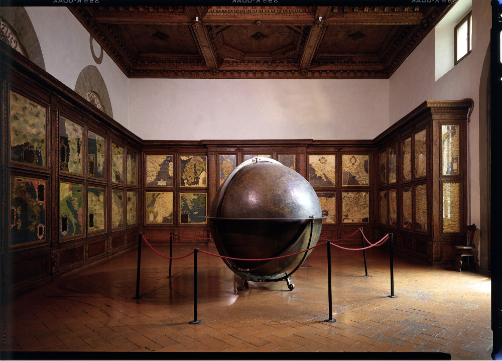 Restauro storico. Palazzo Vecchio, restyling per la Sala delle carte geografiche e del mappamondo. E’ la prima volta
