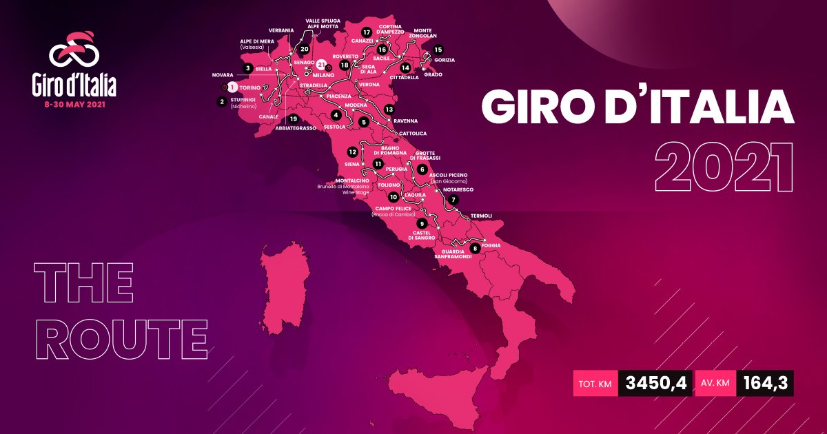 Giro d’Italia, come cambia viabilità su Montalcino. Orari chiusure strade