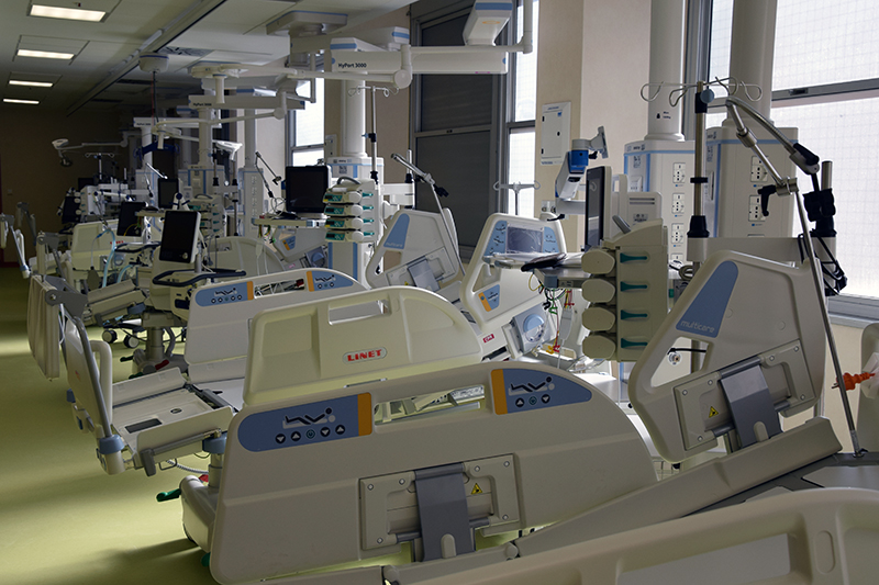 Coronavirus. Picco di ricoveri all’ospedale di Siena, nuova Terapia Intensiva e attività programmate ridotte