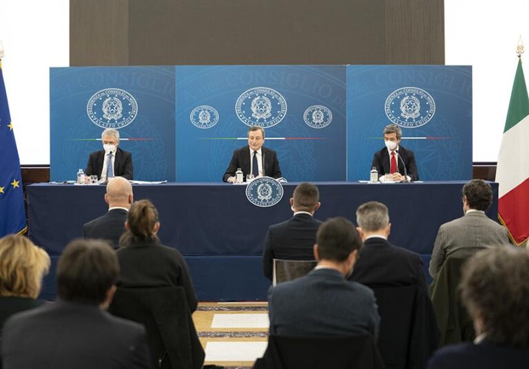 Il Governo approva il Decreto Sostegni. Tutte le misure per imprese, lavoro, famiglie, salute e servizi territoriali