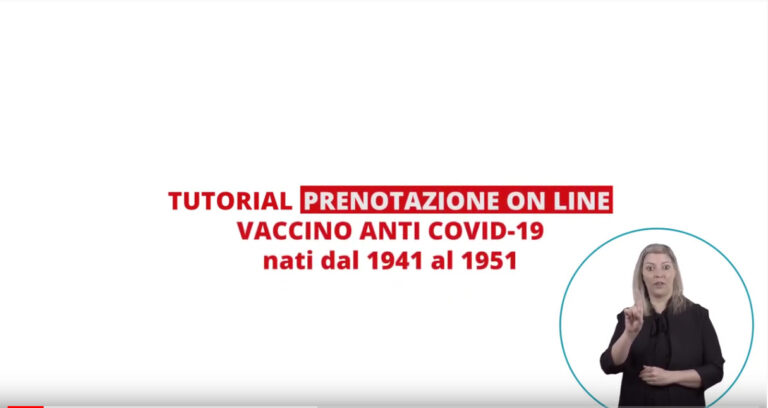 Come prenotare il vaccino anti Covid, dalla Regione Toscana il tutorial per le persone over 70