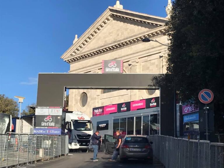 Tutto pronto a Montalcino per l’arrivo del Giro d’Italia. L’ultimo chilometro
