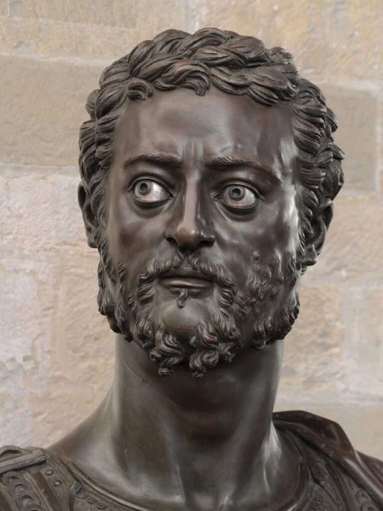 Museo del Bargello, riscoperti gli occhi d’argento di Cosimo I nel busto di Cellini