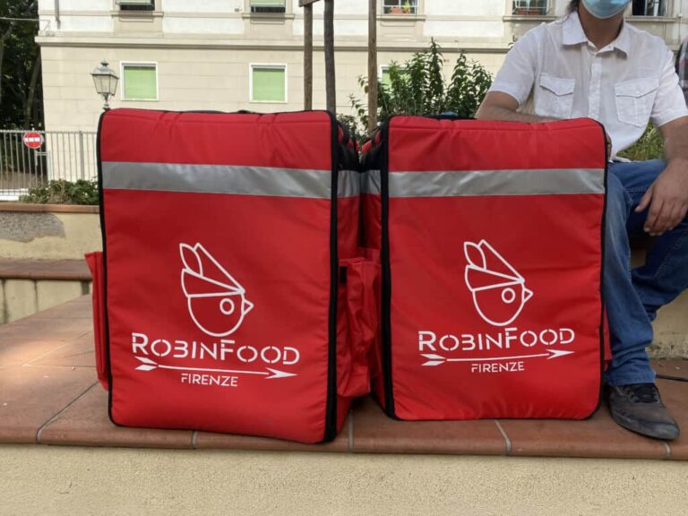 Robin Food, ecco la prima cooperativa di delivery di Firenze autogestita da rider