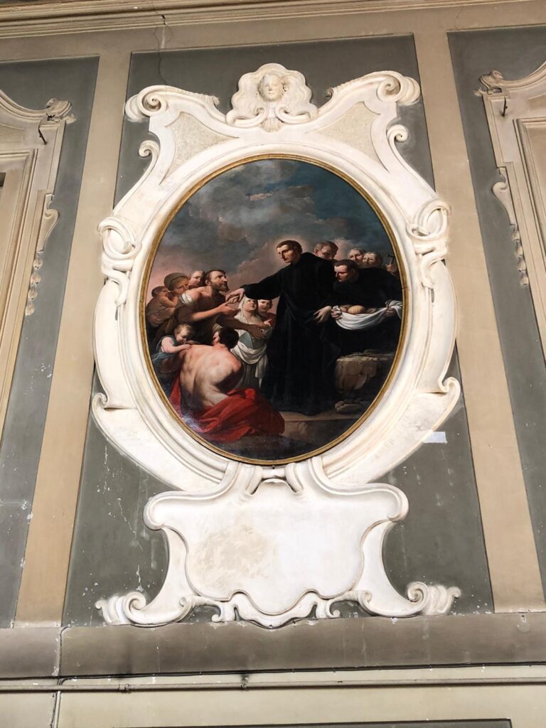 Tornano visibili dopo il restauro le tele settecentesche di Violante Ferroni all’ex Ospedale San Giovanni di Dio