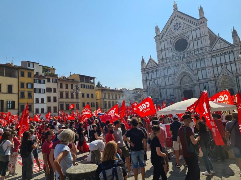Sciopero generale di Cgil e Uil 24 ore settore pubblico e privato