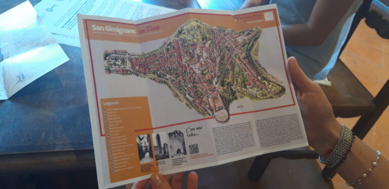 Un percorso a tappe con domande e giochi, San Gimignano si racconta con la “Mappa di Dante”