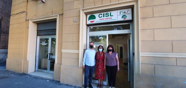 Nuovi locali in centro per Cisl Siena, «Sempre più vicini alle esigenze degli utenti»