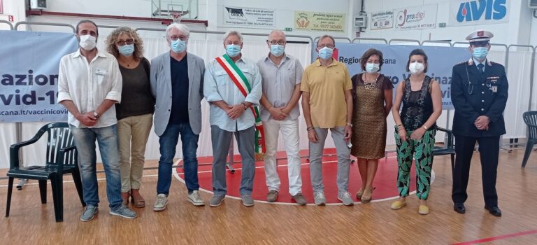 Il centro vaccinale di Arbia debutta con 700 somministrazioni