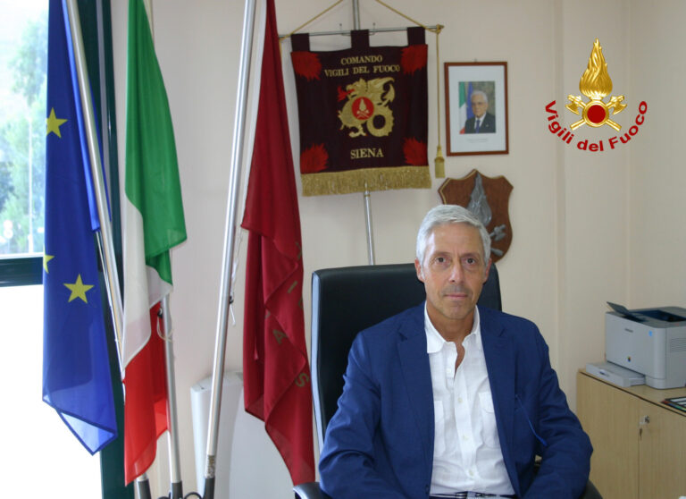 Cambio al vertice dei Vigili del Fuoco di Siena, arriva il comandante Bruno De Paola