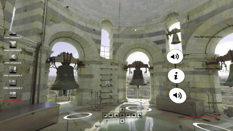 Torre di Pisa per tutti con il Virtual tour realizzato dalle famiglie SMA