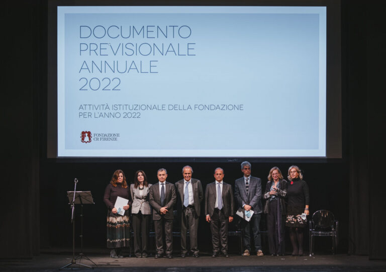 Dalla Fondazione CR Firenze 35mln di erogazioni per i territori, presidente Salvadori: «In programma progetti speciali per le città»